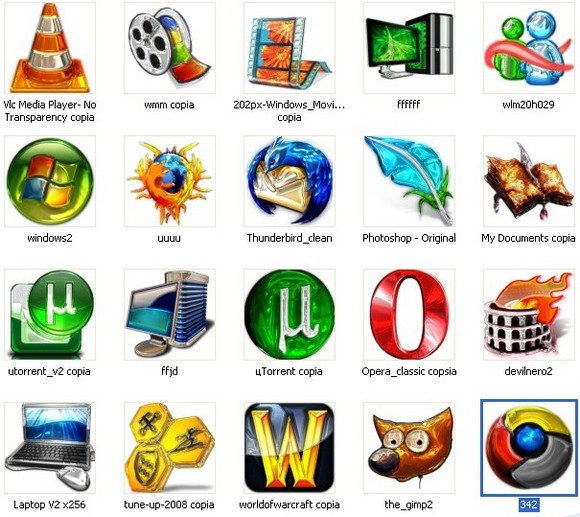 WinVista icons